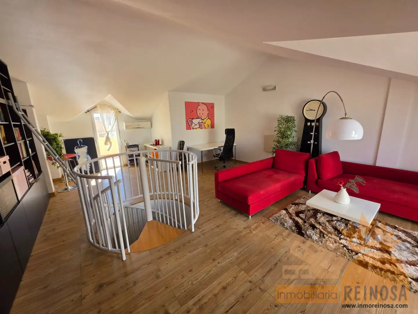 Sala d'estar de Àtic en venda en Molina de Segura amb Aire condicionat, Calefacció i Terrassa