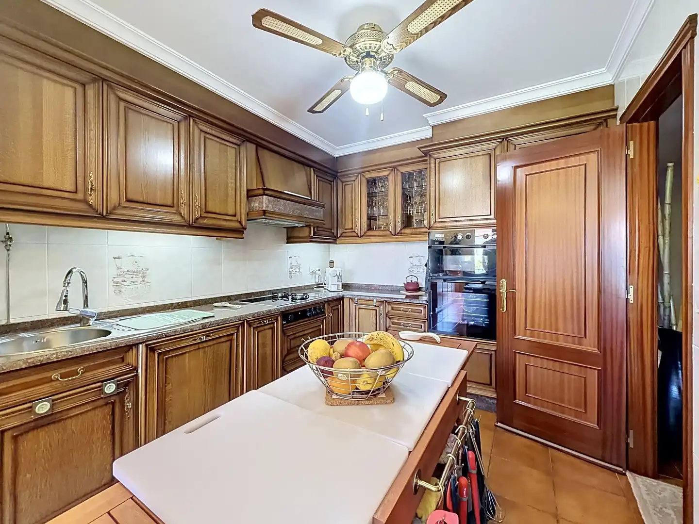 Kitchen of Flat for sale in Ribadumia  with Heating and Terrace