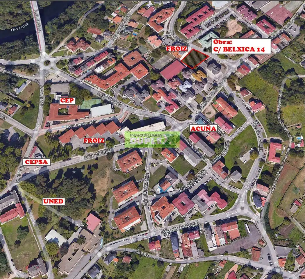 Vista exterior de Apartament en venda en Pontevedra Capital  amb Calefacció i Terrassa