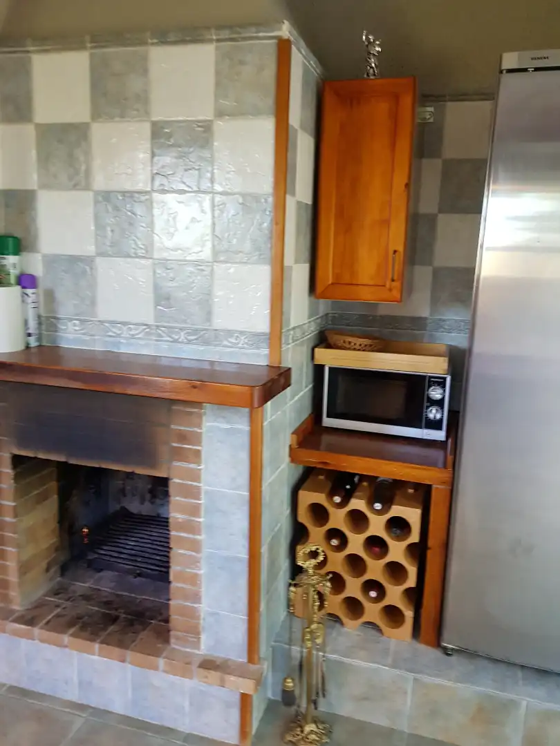 Cocina de Finca rústica en venta en Santa Oliva con Calefacción, Jardín privado y Piscina