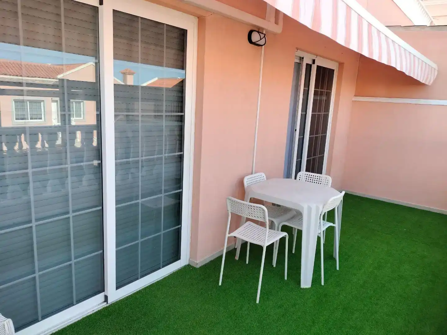 Terrasse von Wohnung zur Miete in Adeje mit Klimaanlage