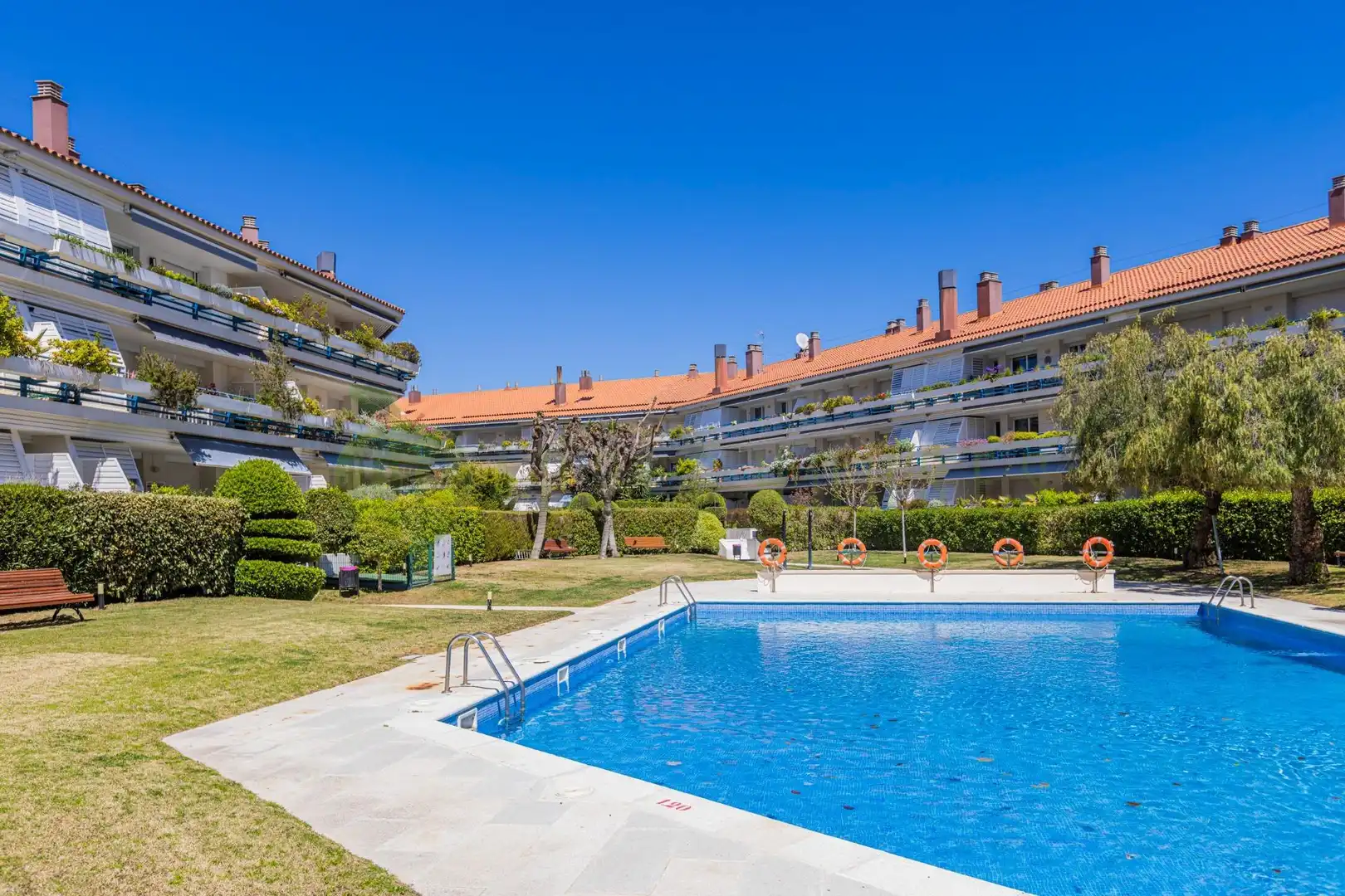 Exterior view of Attic for sale in Sitges  with Air Conditioner, Heating and Terrace