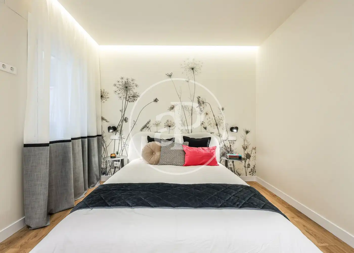 Schlafzimmer von Wohnung zum Verkauf in Madrid mit Klimaanlage, Heizung und Möbliert