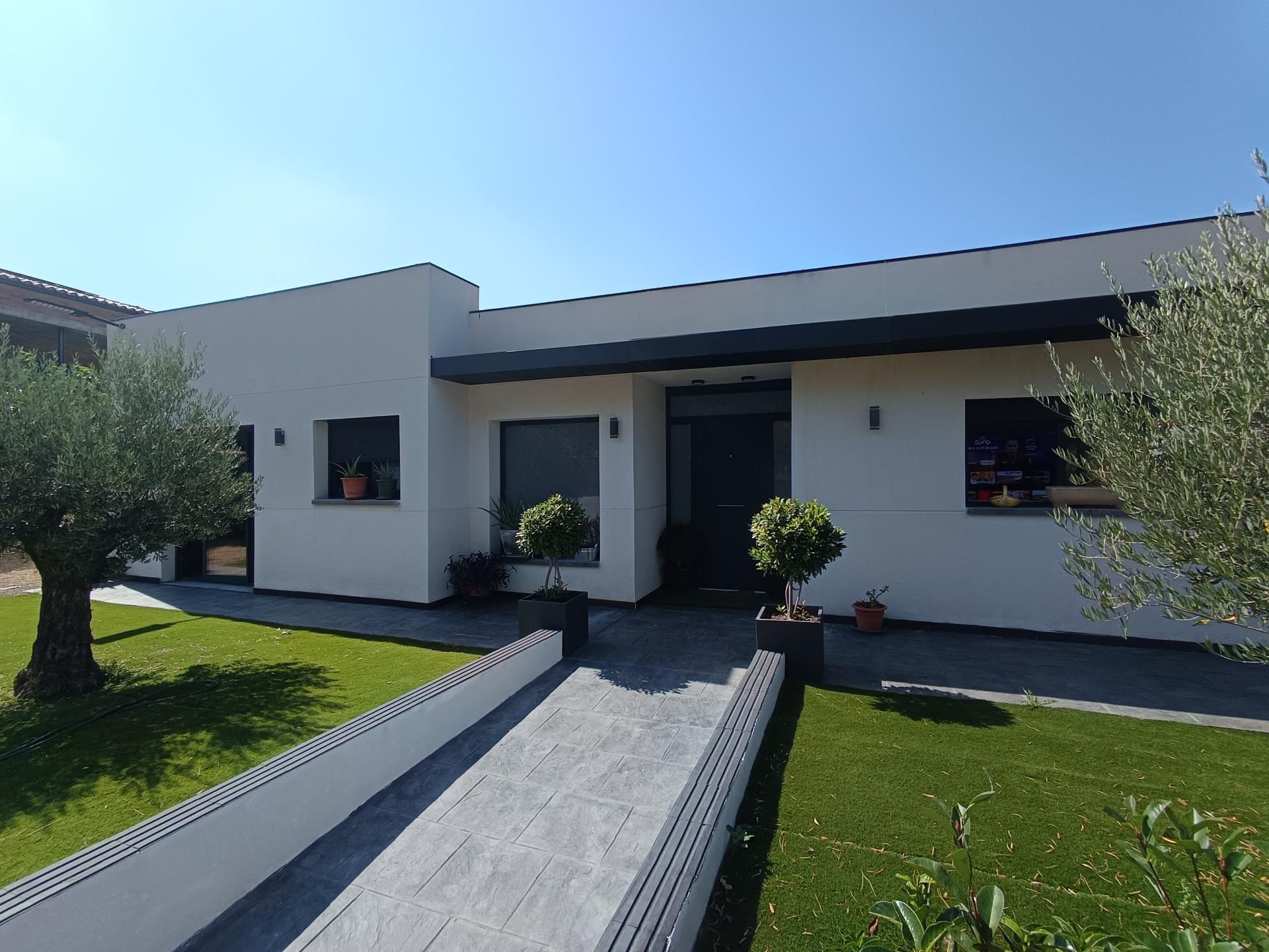 Vista exterior de Casa o chalet en venta en Caldes de Montbui con Calefacción, Jardín privado y Terraza