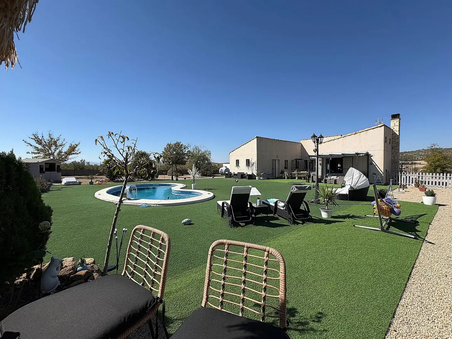 Terrassa de Casa o xalet en venda en Biar amb Calefacció, Jardí privat i Parquet