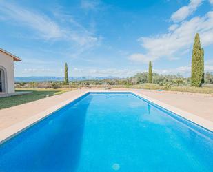 Swimming pool of House or chalet for sale in Algaida  with Private garden, Terrace and Storage room