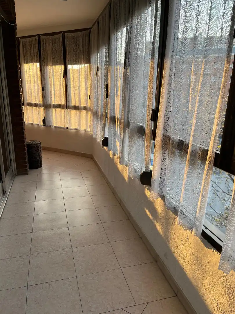 Balcony of Flat for rent in Madrid  with Air Conditioner, Heating and Parquet flooring