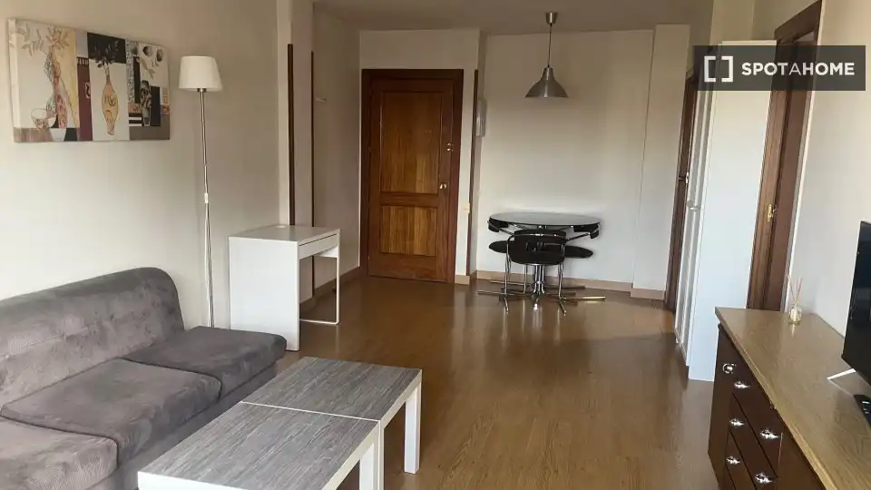 Sala d'estar de Pis de lloguer en Madrid amb Aire condicionat, Calefacció i Moblat