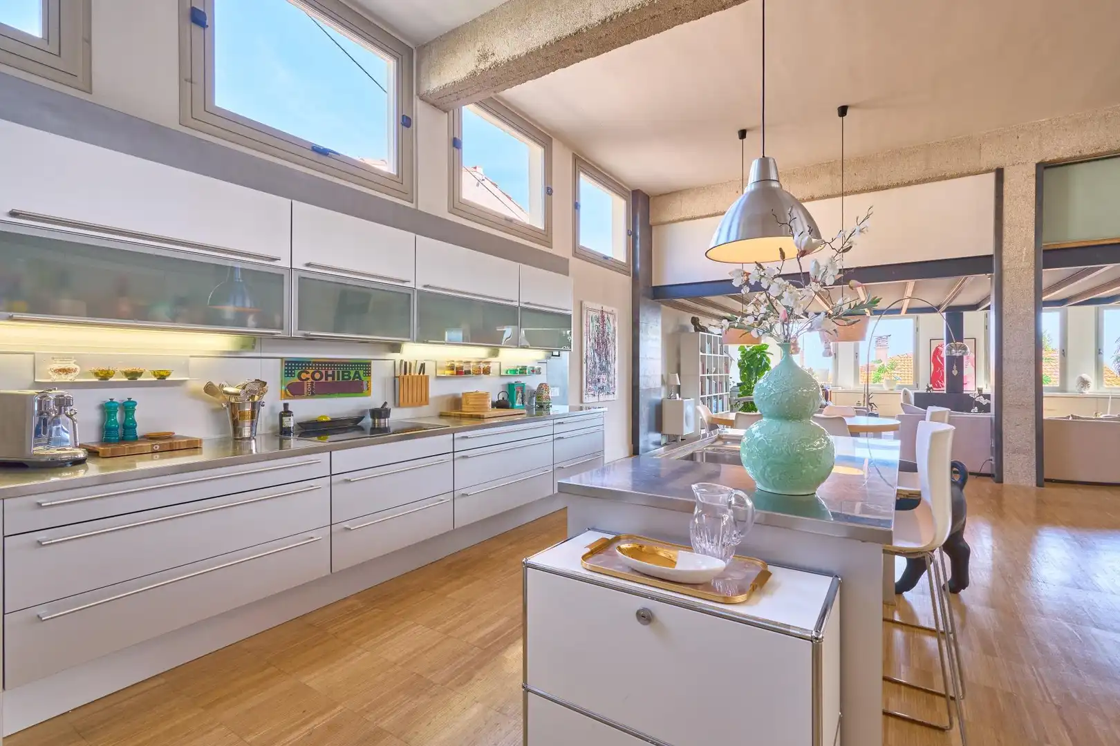 Kitchen of Houses for sale in  Palma de Mallorca  with Air Conditioner, Heating and Parquet flooring