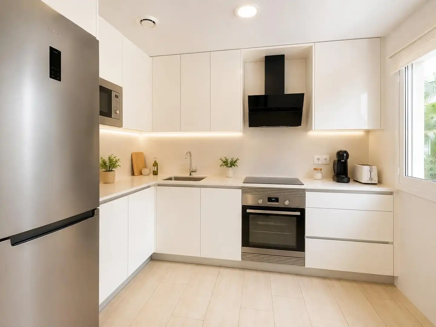 Cocina de Apartamento en venta en Lorca con Aire acondicionado y Calefacción
