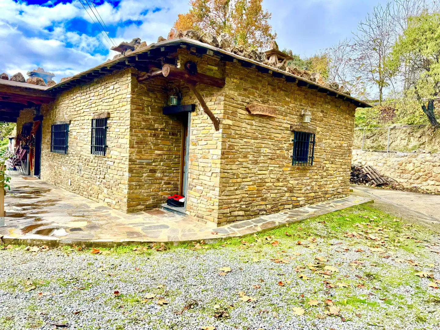 Exterior view of Houses for sale in Alpujarra de la Sierra  with Heating, Private garden and Terrace