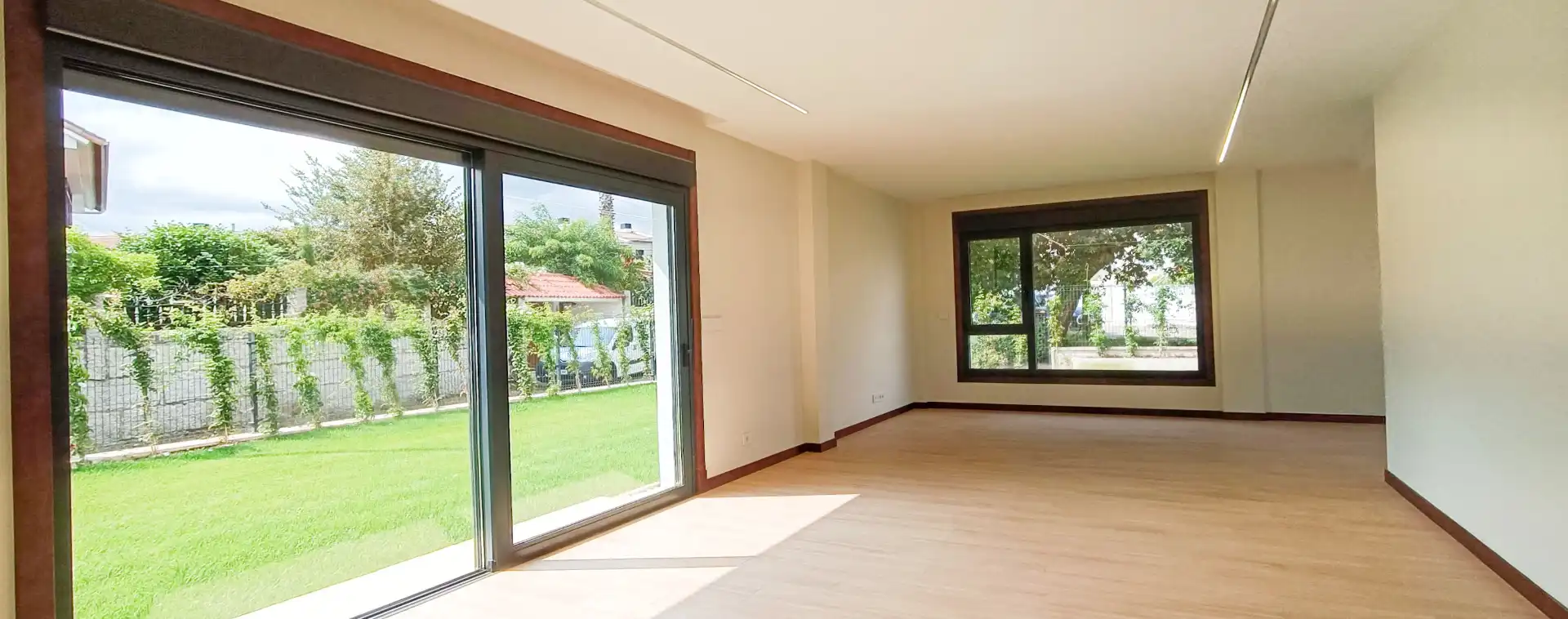 Living room of Houses for sale in Baiona  with Heating, Private garden and Terrace