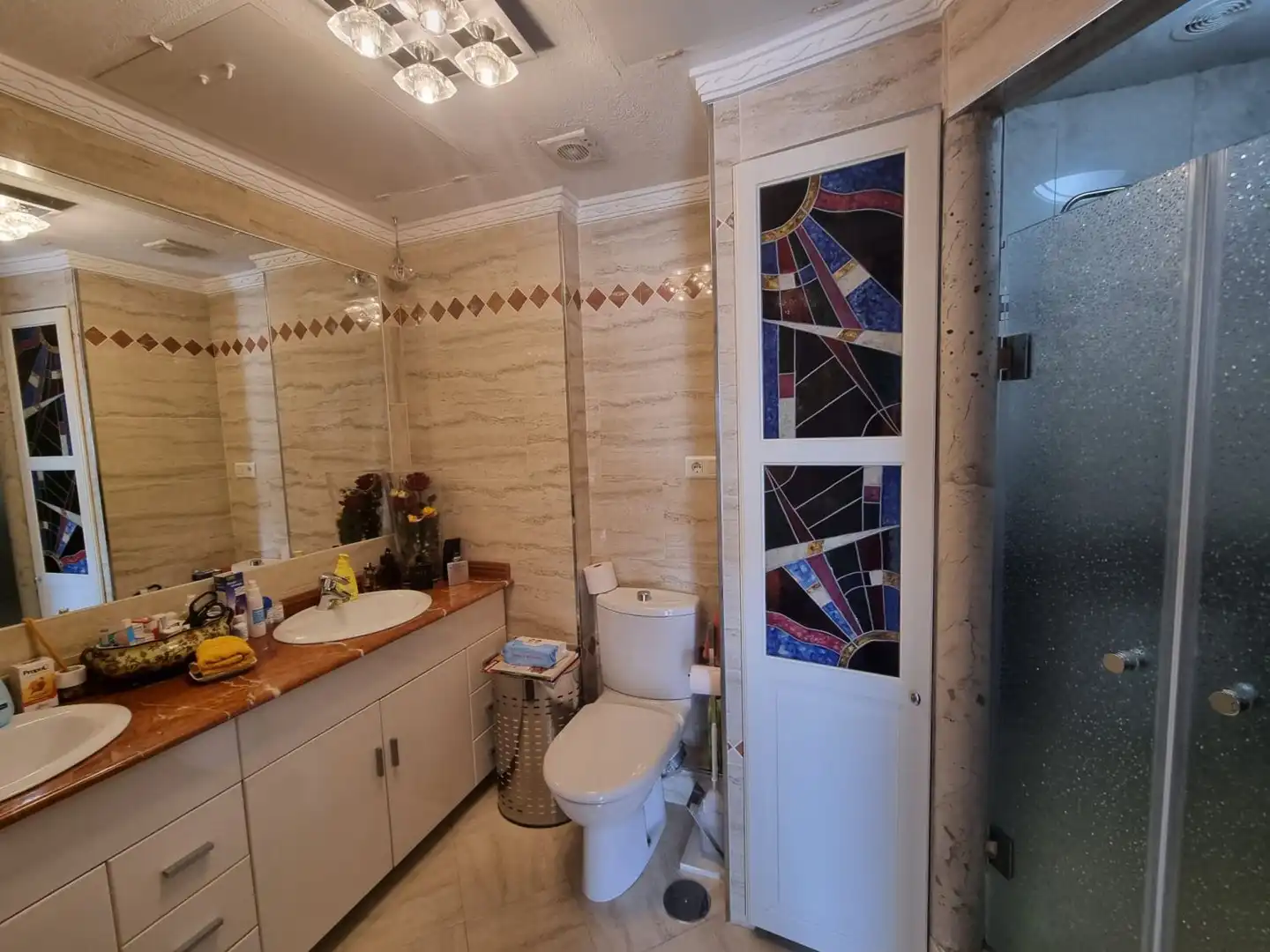 Bathroom of Flat for sale in Torremolinos  with Air Conditioner and Terrace
