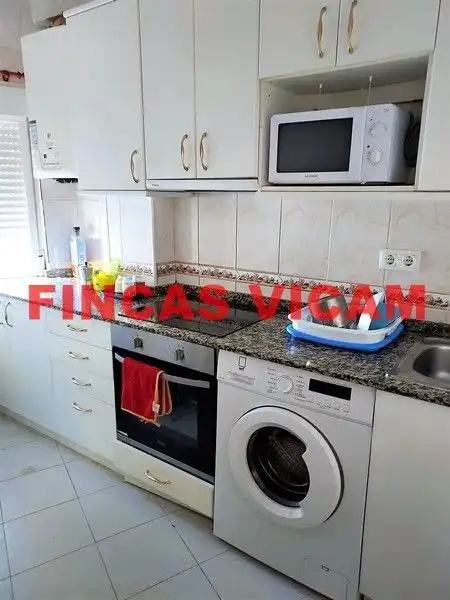 Küche von Wohnung zur Miete in Huesca mit Heizung, Möbliert und Ofen