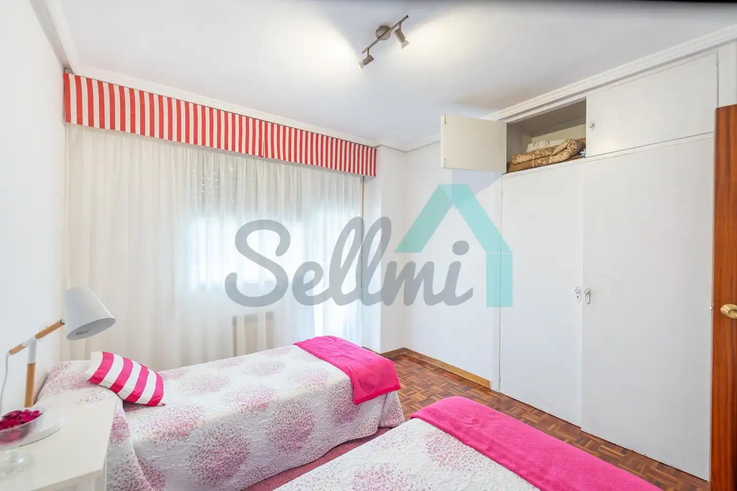 Schlafzimmer von Wohnung zur Miete in Castrillón mit Heizung, Parkett und Terrasse