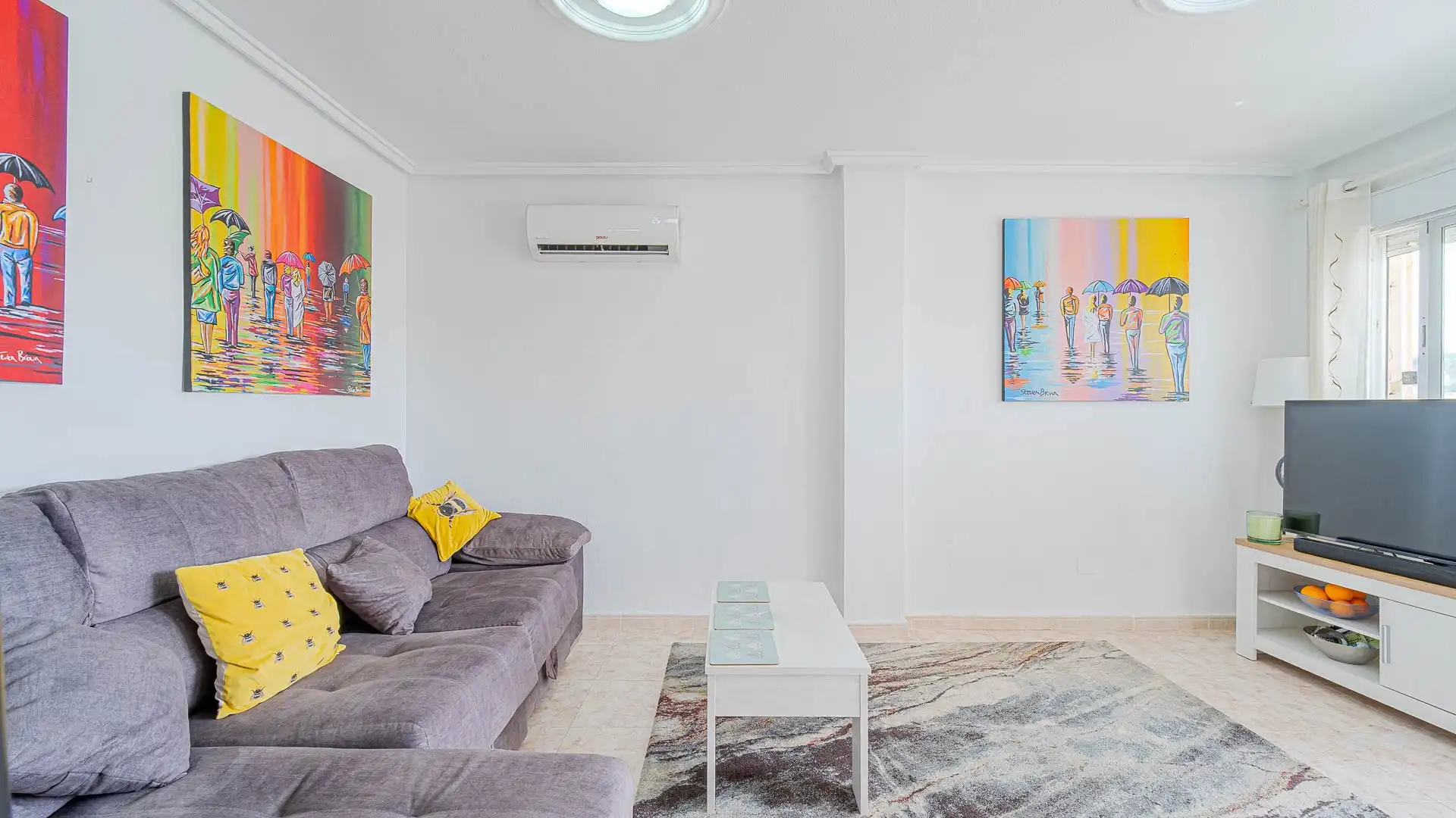 Sala d'estar de Apartament en venda en Rojales amb Aire condicionat