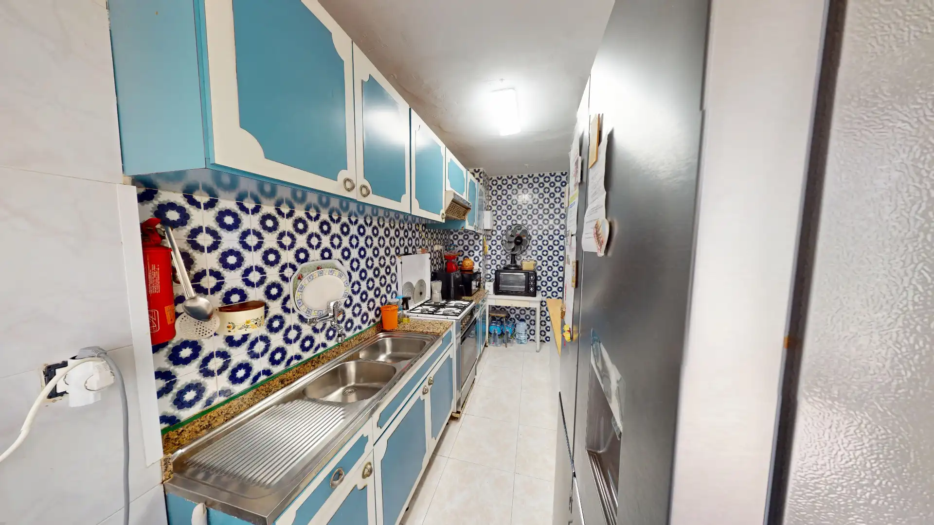 Cocina de Piso en venta en Alicante / Alacant con Terraza y Internet