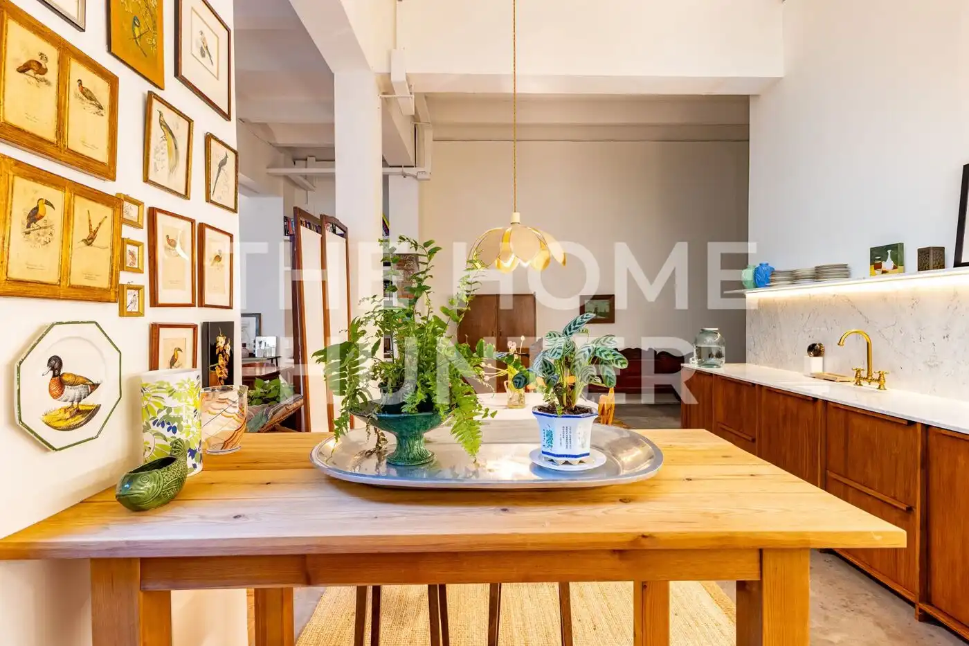 Esszimmer von Loft zum Verkauf in Barcelona mit Klimaanlage, Heizung und Möbliert