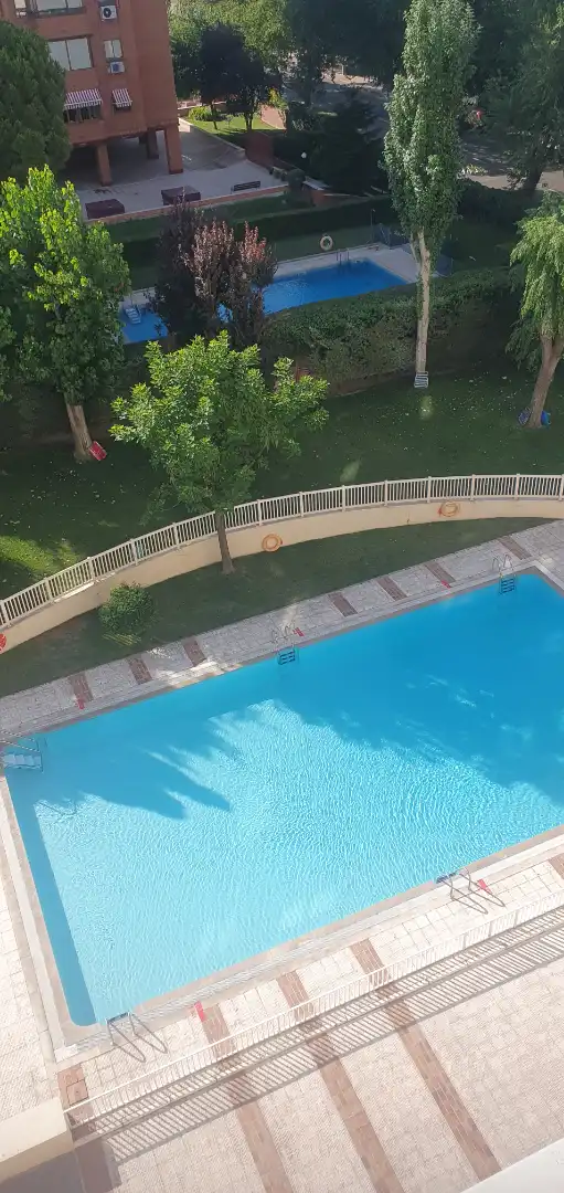 Piscina de Pis en venda en Madrid amb Calefacció, Jardí privat i Parquet