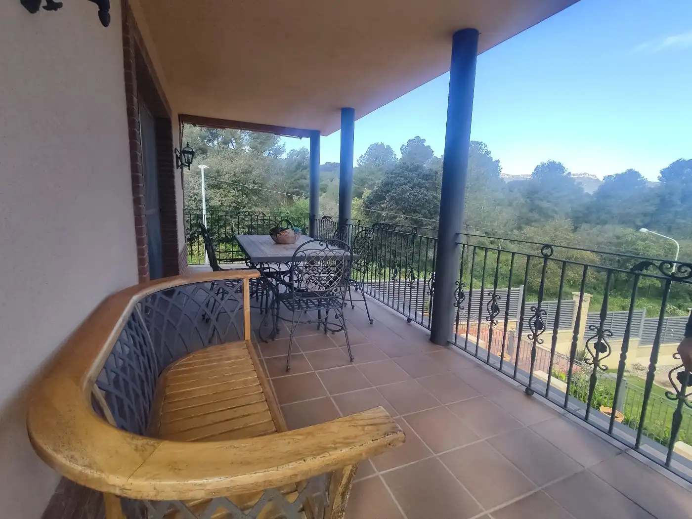 Terraza de Casa o chalet en venta en Riudecanyes con Aire acondicionado, Jardín privado y Terraza