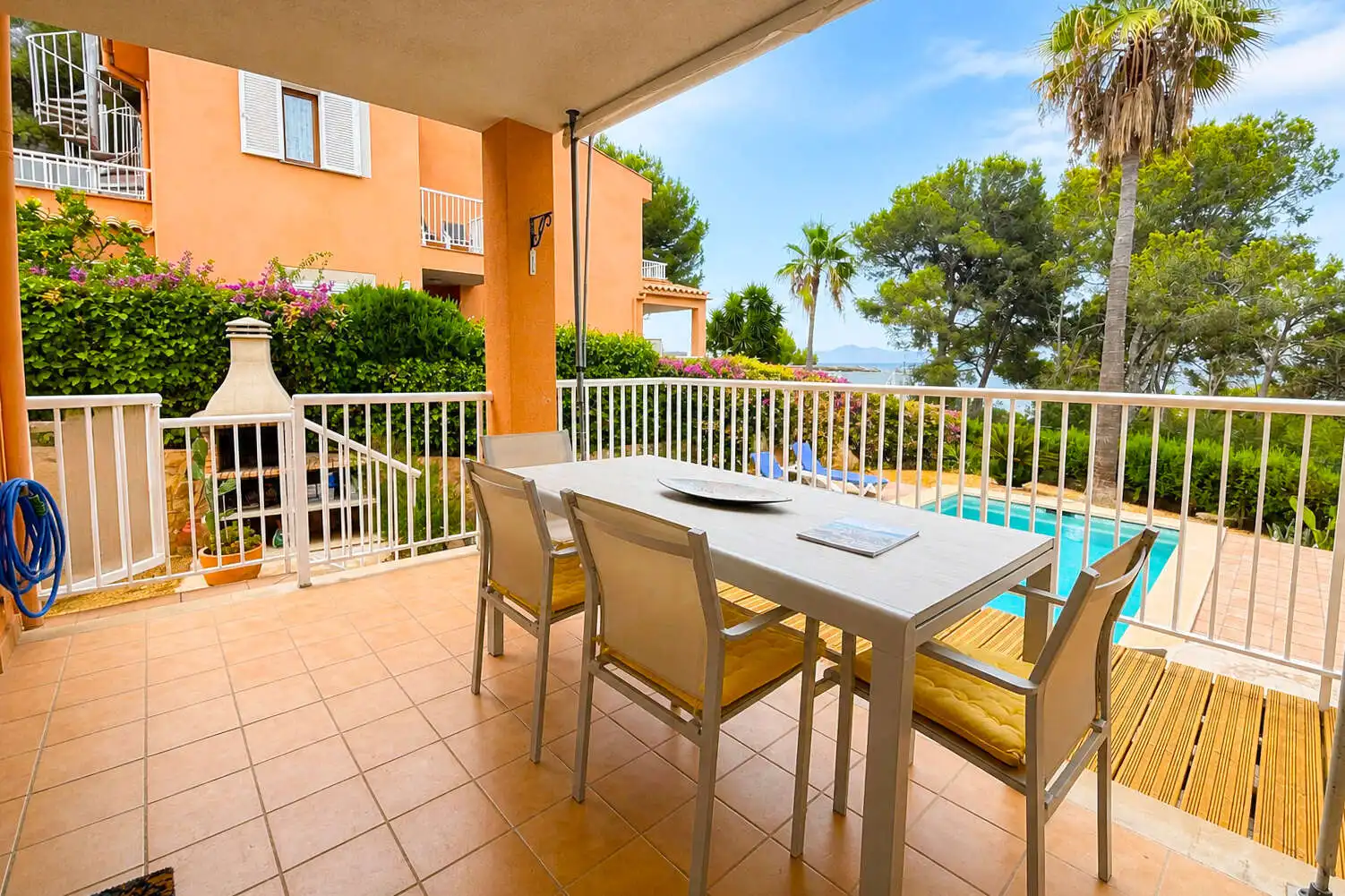 Terrassa de Casa adosada de lloguer en Alcúdia amb Terrassa, Moblat i Balcó