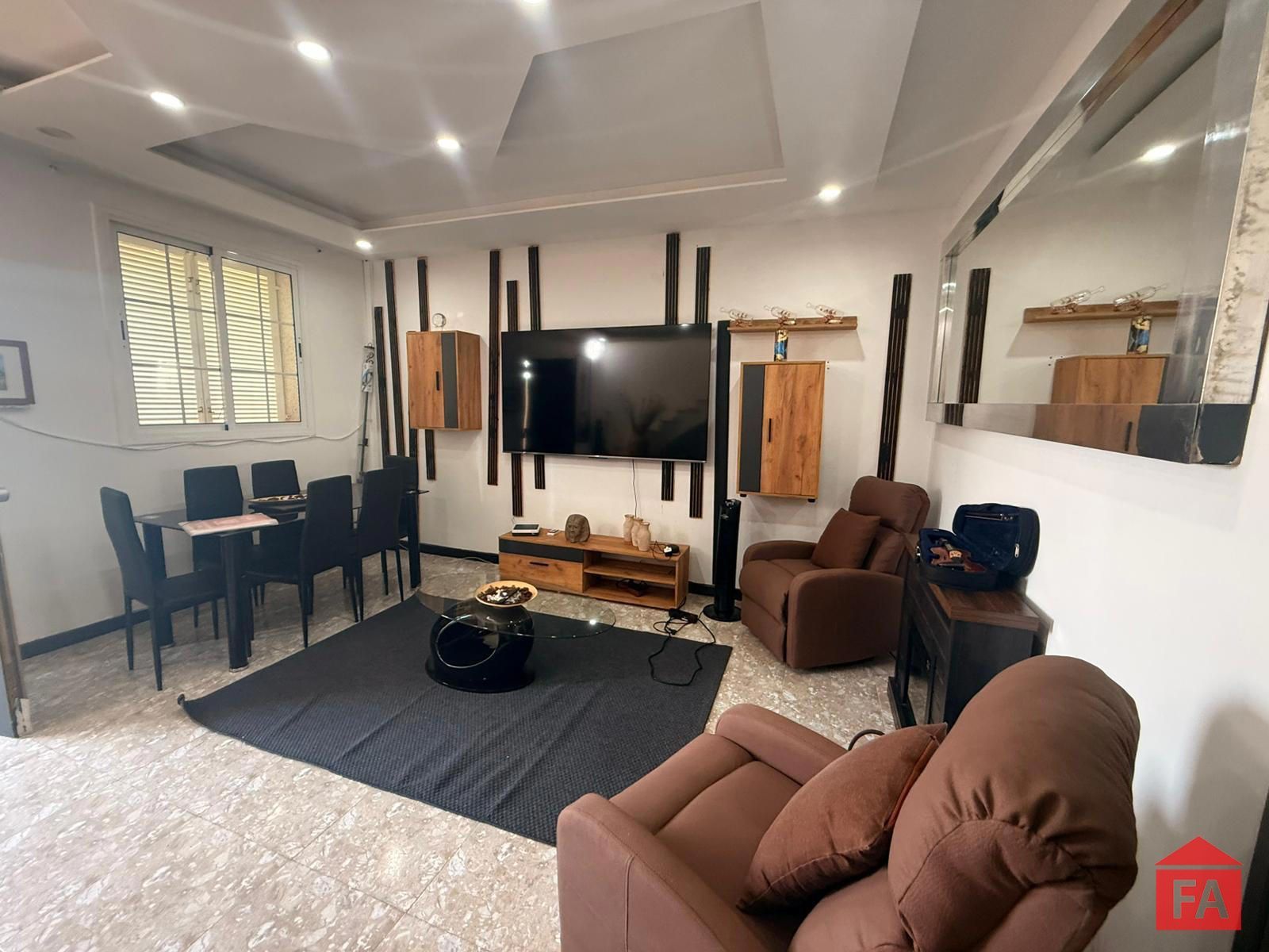 Living room of House or chalet for sale in El Vendrell  with Terrace, Furnished and Alarm