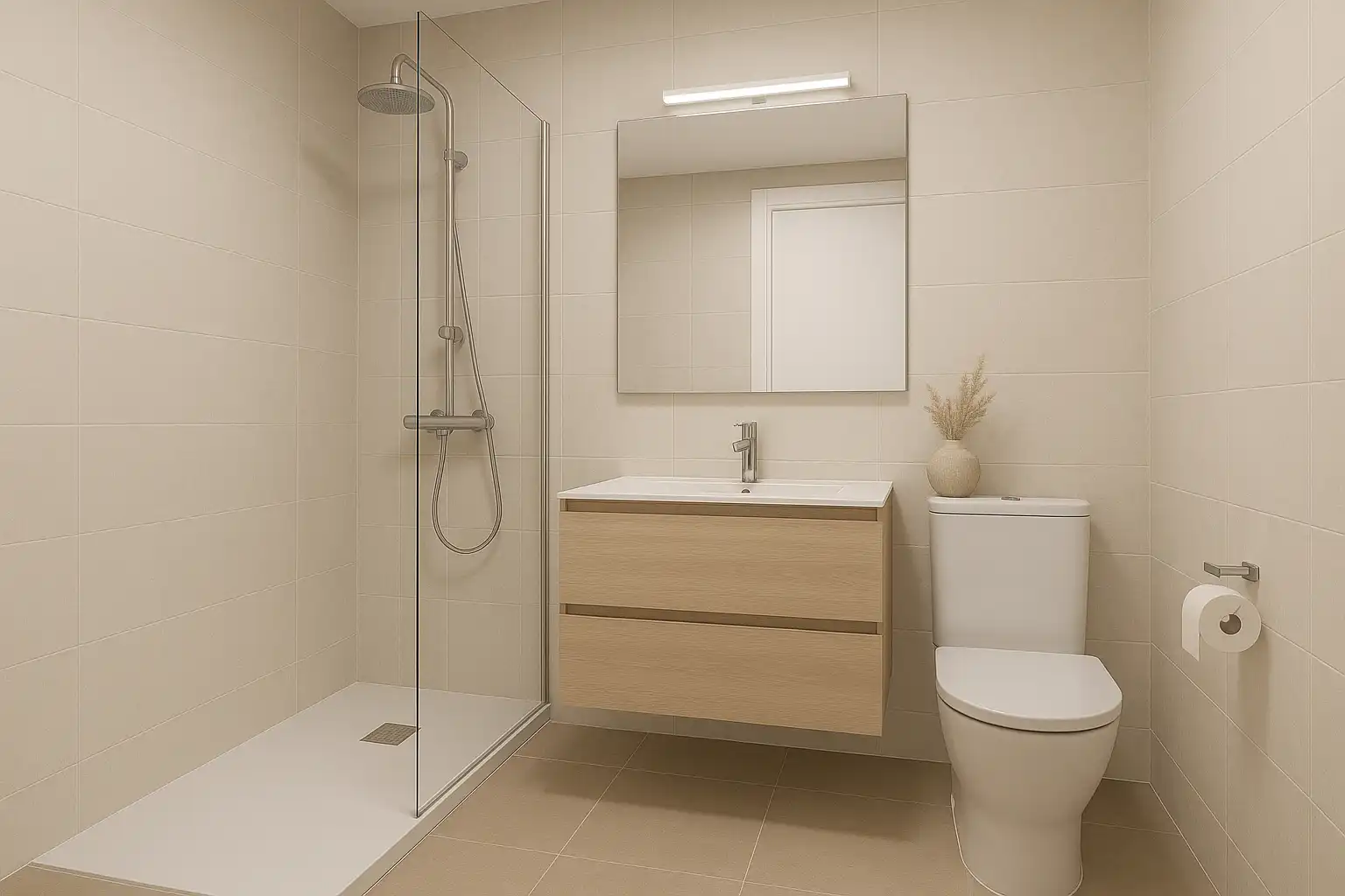 Bany de Àtic en venda en Badalona amb Aire condicionat, Calefacció i Parquet