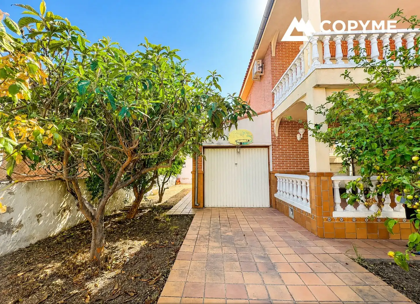 Vista exterior de Casa adosada en venta en Gerindote con Aire acondicionado, Jardín privado y Amueblado