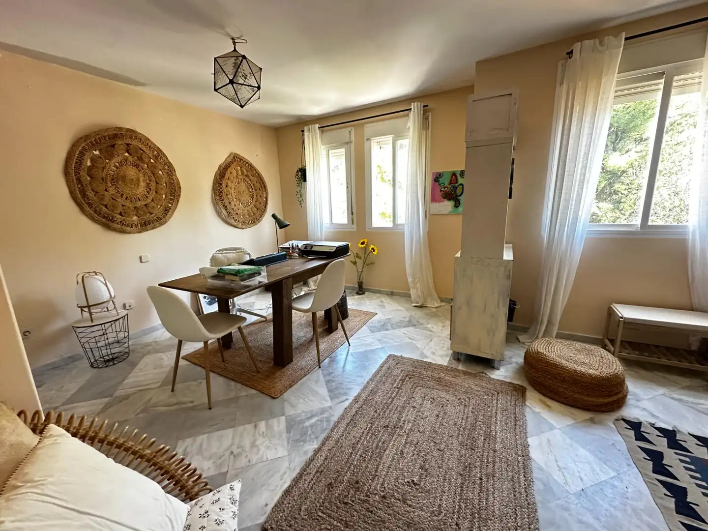 Dining room of Detached homes for sale in Marbella  with Air Conditioner, Terrace and Storage room