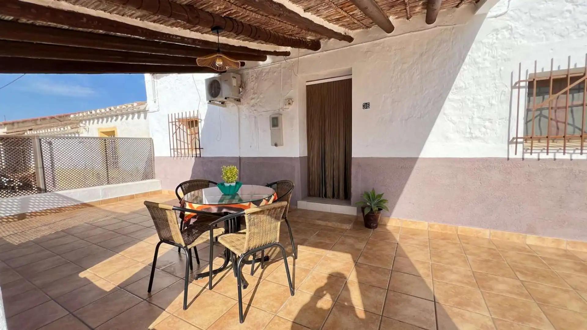 Jardín de Finca rústica en venta en Cuevas del Almanzora con Aire acondicionado, Calefacción y Terraza