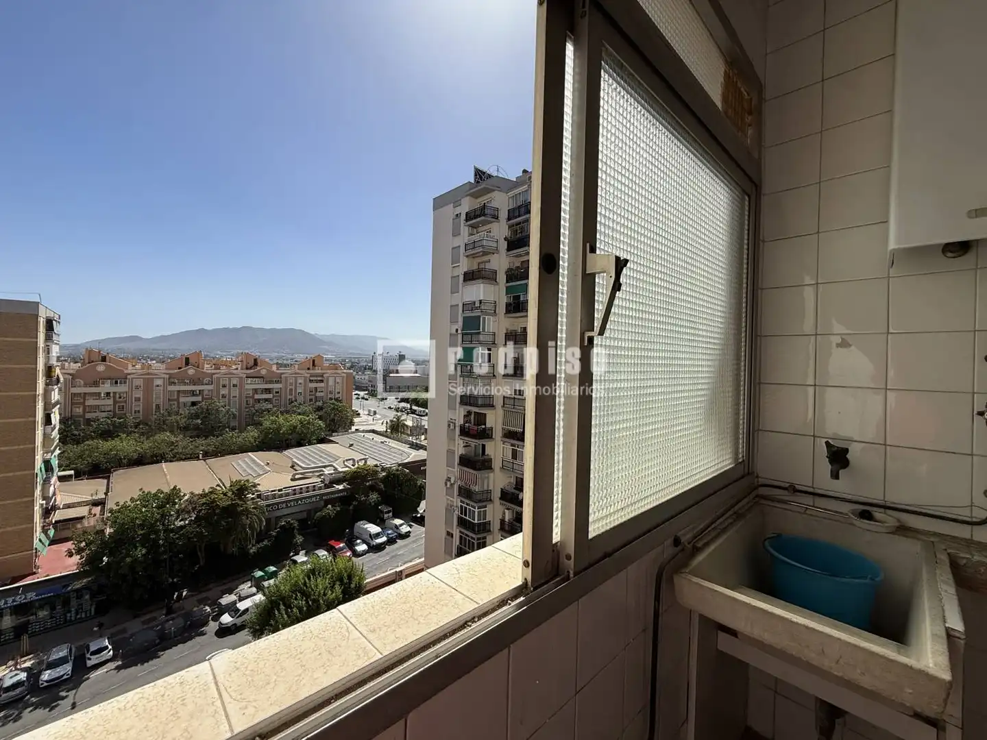 Vista exterior de Piso en venta en Málaga con Calefacción, Terraza y Alarma