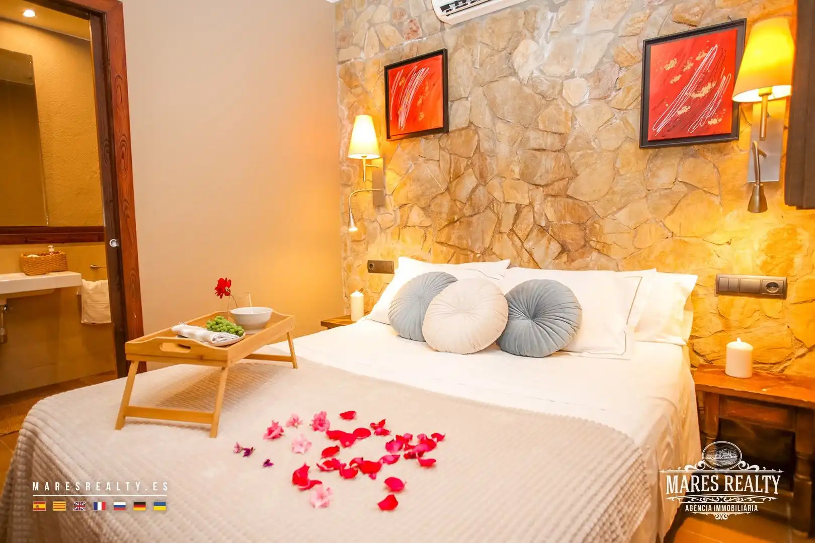 Schlafzimmer von Country house zum Verkauf in Vidreres mit Heizung, Privatgarten und Abstellraum