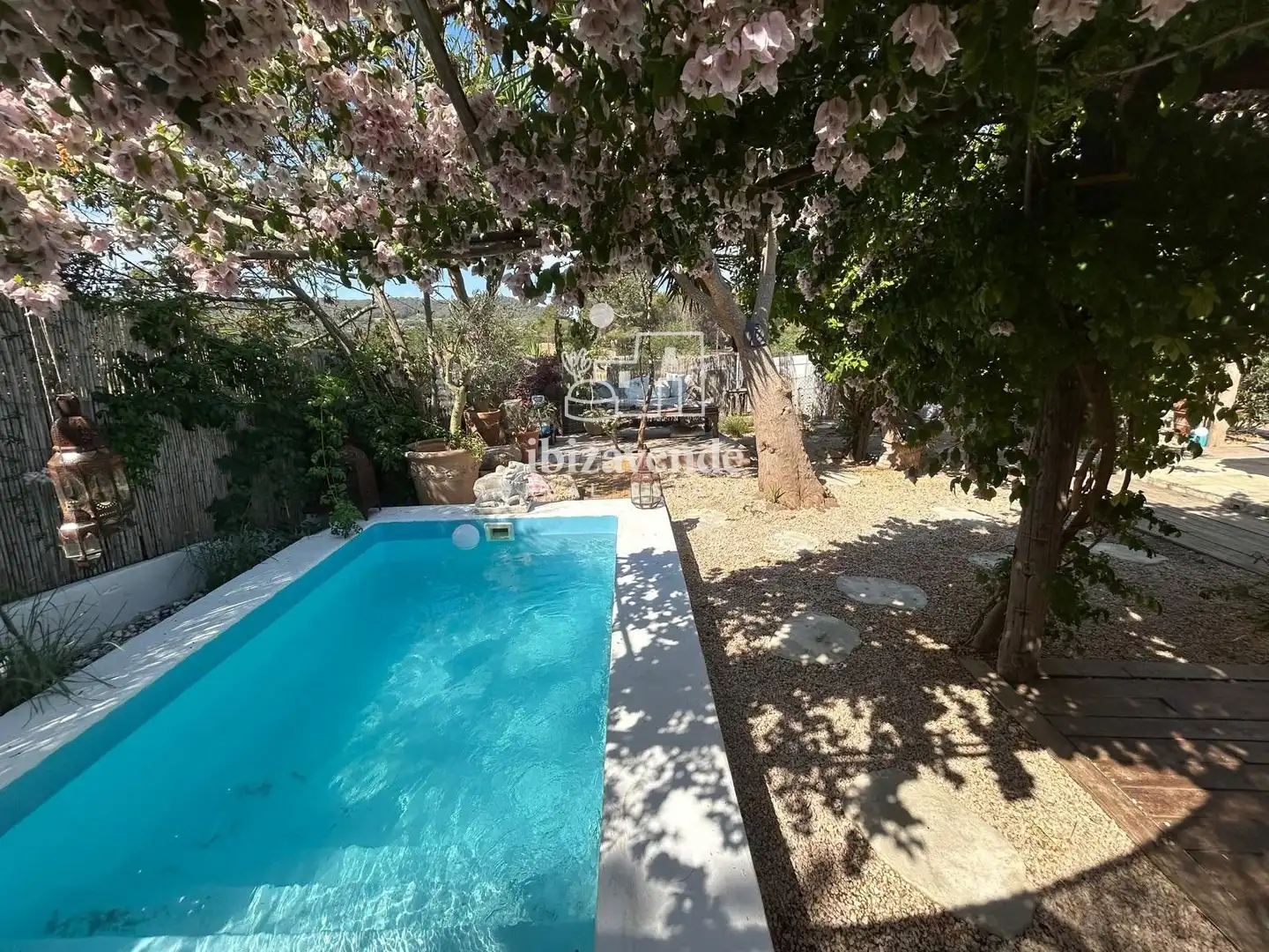 Piscina de Casa o xalet en venda en Eivissa amb Aire condicionat, Jardí privat i Terrassa