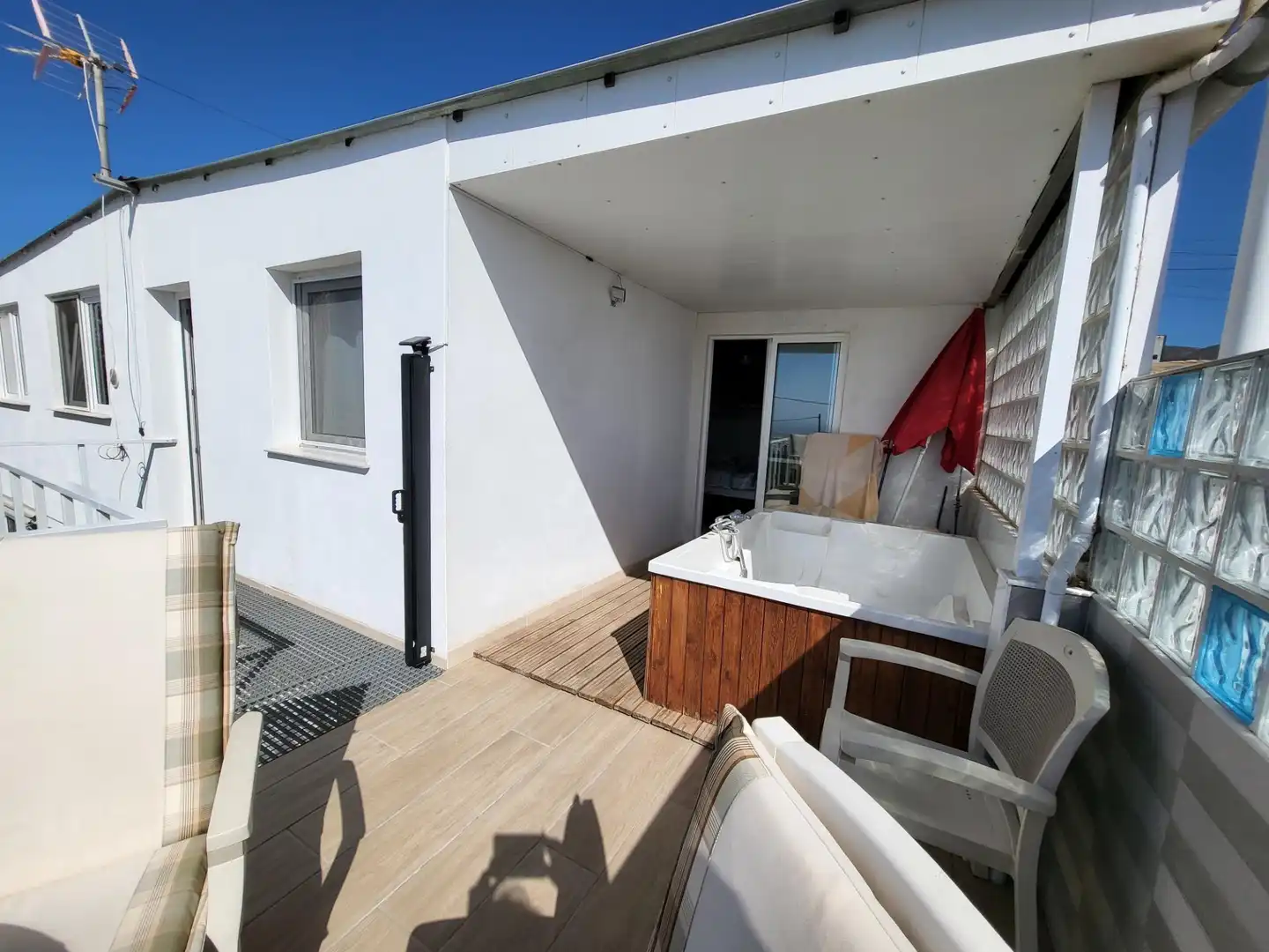 Terrassa de Casa o xalet en venda en Arona amb Aire condicionat, Jardí privat i Terrassa
