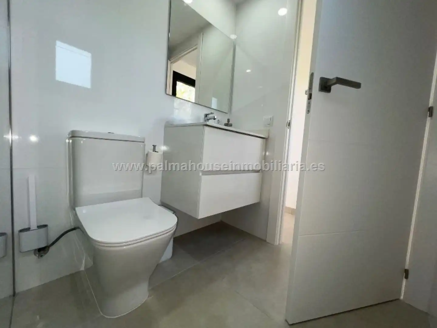 Baño de Finca rústica de alquiler en Sencelles con Piscina, Amueblado y TV