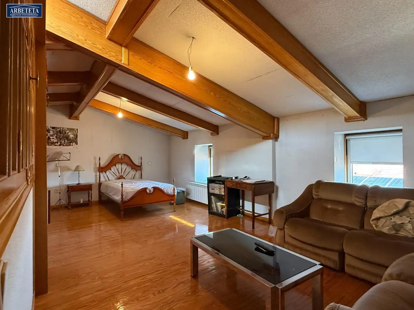 Sala de estar de Casa o chalet en venta en Guadalajara con Calefacción, Parquet y Terraza
