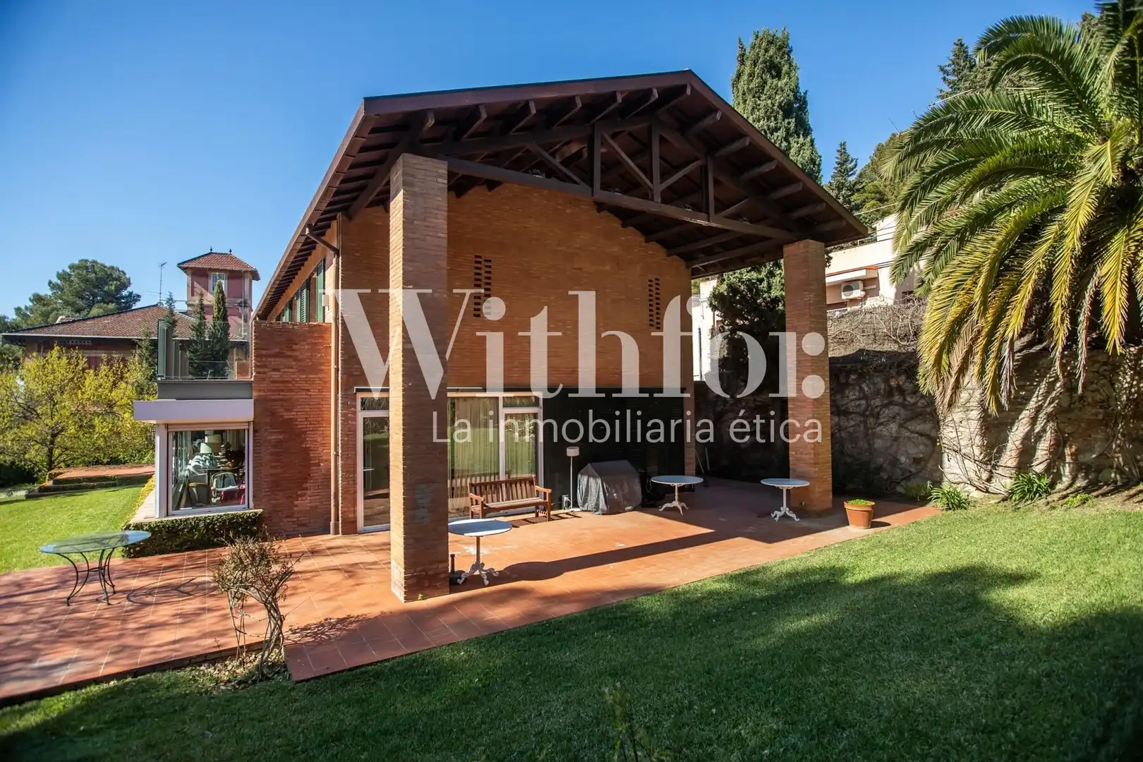 Terrace of Houses for rent in Esplugues de Llobregat  with Air Conditioner, Heating and Private garden