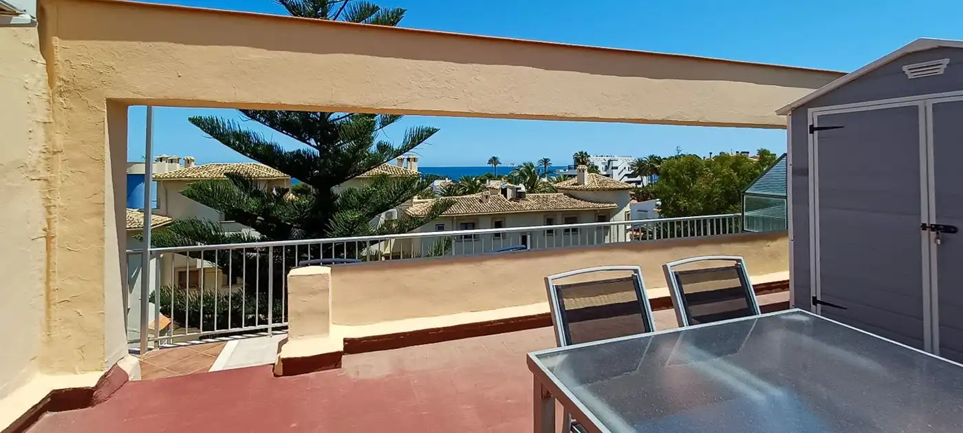 Terrace of Attic for sale in Dénia  with Air Conditioner, Heating and Private garden