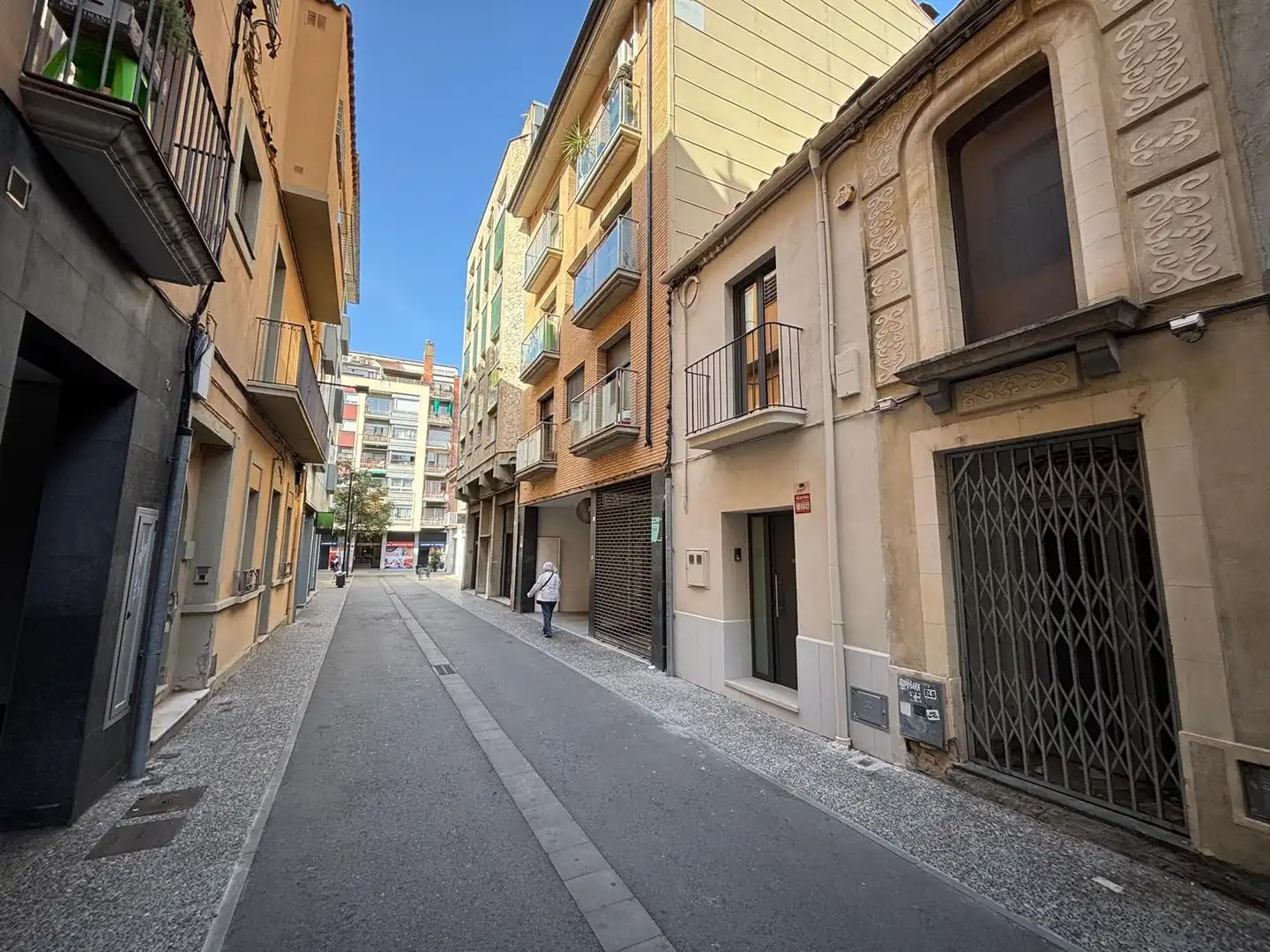 Vista exterior de Casa adosada en venda en Girona Capital amb Aire condicionat, Calefacció i Terrassa