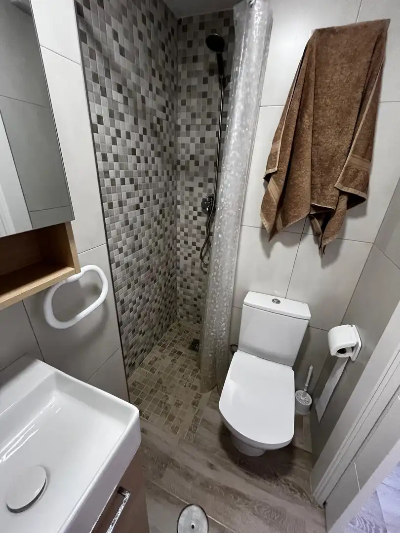Bathroom of Flat for sale in La Manga del Mar Menor  with Air Conditioner, Private garden and Furnished