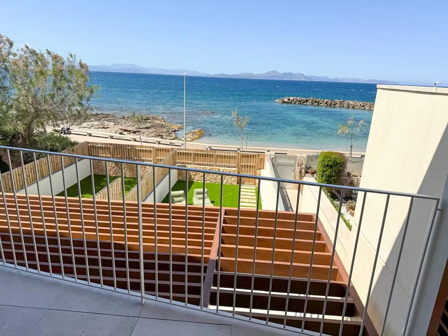 Terrasse von Wohnung zum Verkauf in Artà mit Klimaanlage, Terrasse und Abstellraum