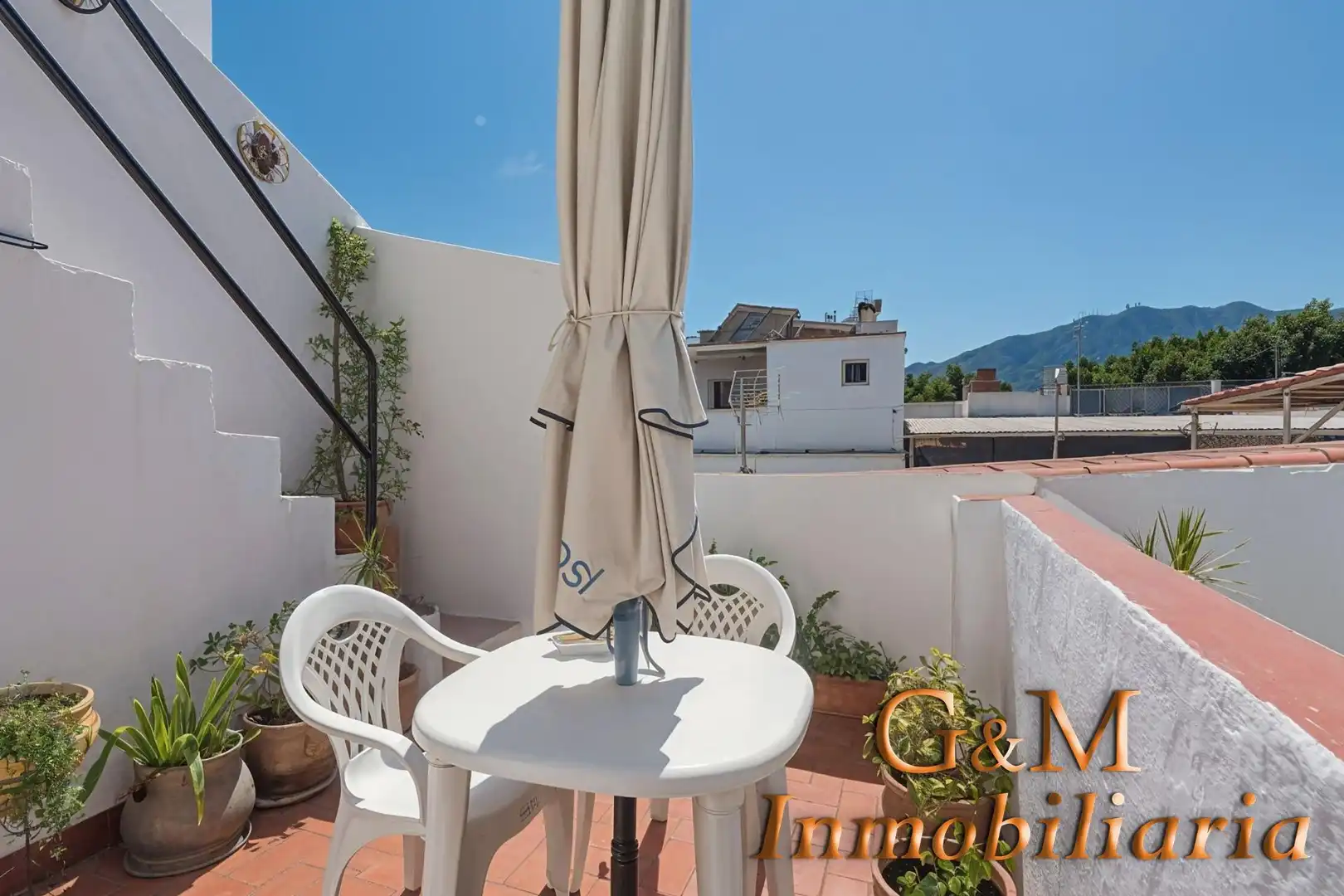 Terrassa de Casa adosada en venda en Benalmádena amb Terrassa i Traster