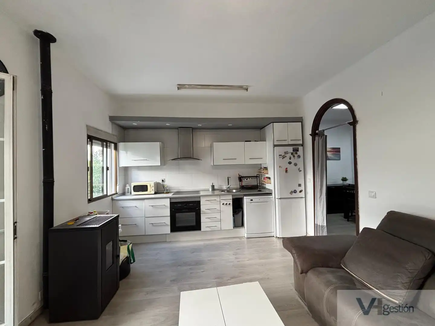 Cocina de Piso en venta en Villamartín con Amueblado
