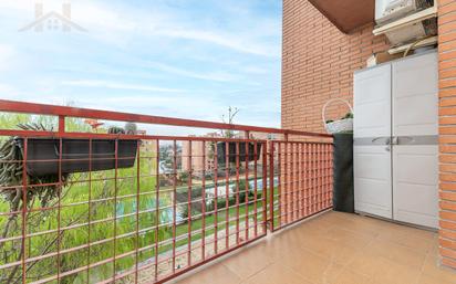 Balcony of Flat for sale in Móstoles  with Air Conditioner, Heating and Terrace