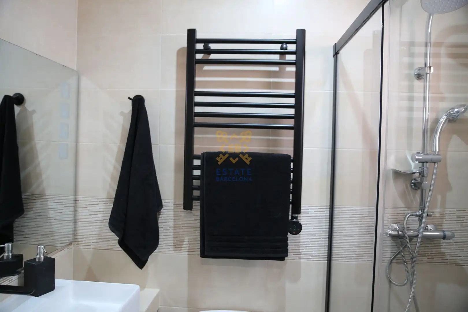 Badezimmer von Haus oder Chalet zum Verkauf in Blanes mit Klimaanlage, Terrasse und Möbliert