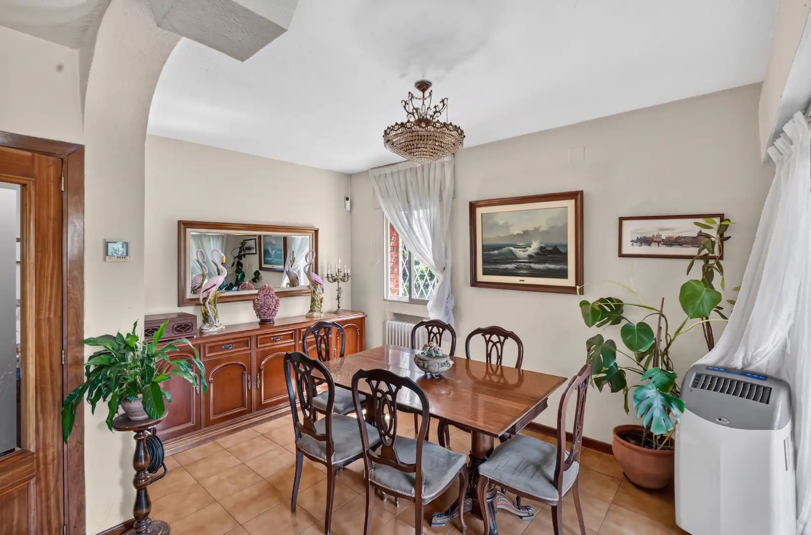 Esszimmer von Haus oder Chalet zum Verkauf in Torrelodones mit Heizung, Privatgarten und Parkett
