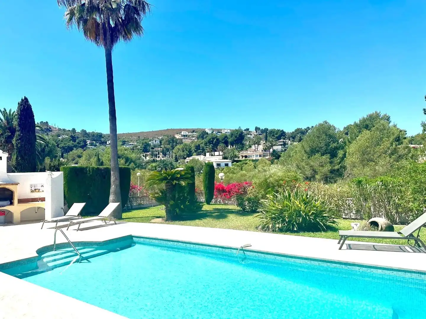 Exterior view of Houses for sale in Jávea / Xàbia  with Air Conditioner, Heating and Private garden