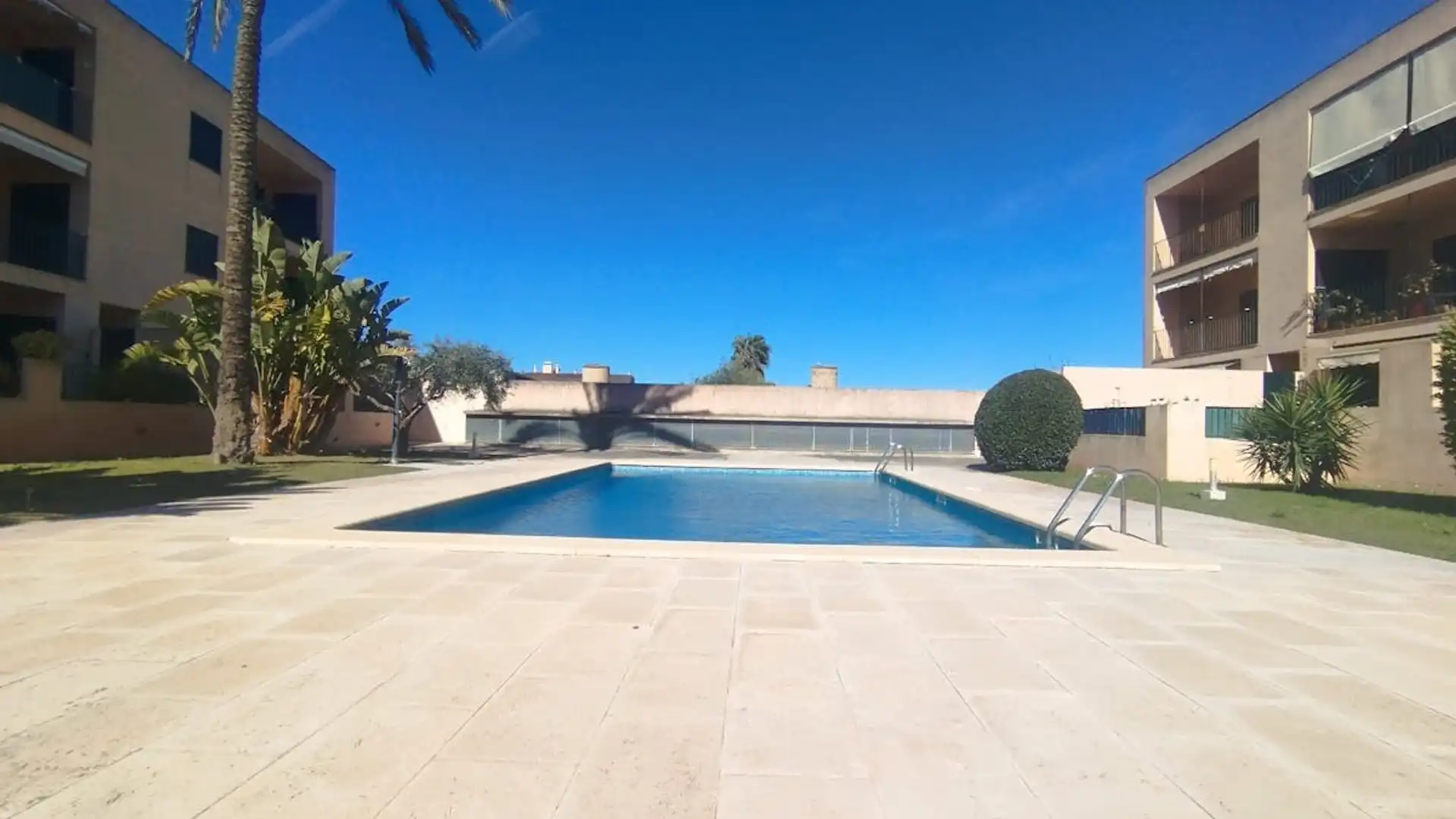 Schwimmbecken von Wohnung zur Miete in Porreres mit Klimaanlage, Heizung und Privatgarten