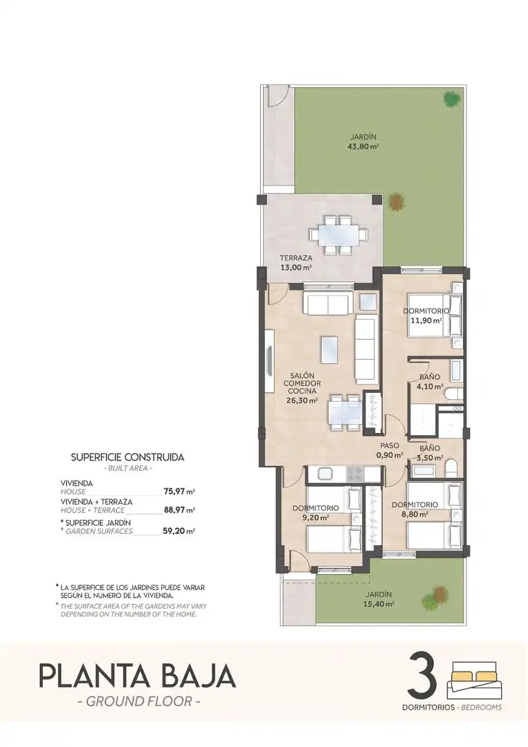 Bungalow with pool for sale in San Miguel de Salinas, imagen 17