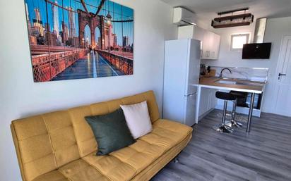Living room of Apartment to rent in Mogán  with Air Conditioner, Terrace and Furnished